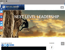 Tablet Screenshot of nextlevelleadership.info